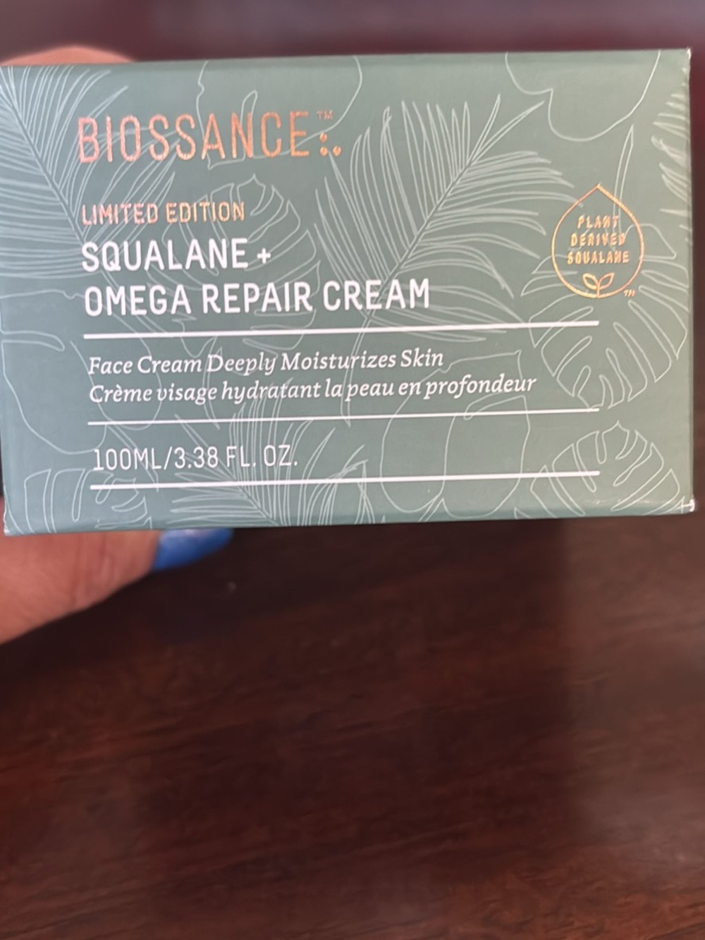 Biossance Green Squalane + Omega Repair Cream Limited Edition